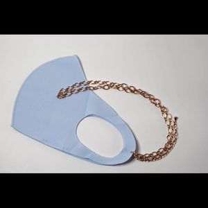 NEW Rose Gold Mask Necklace Handmade